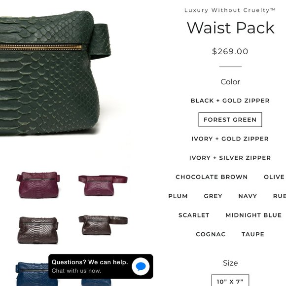 NWT Rivers Eight/Artifact Eight WaistPack, Green - Picture 3 of 13